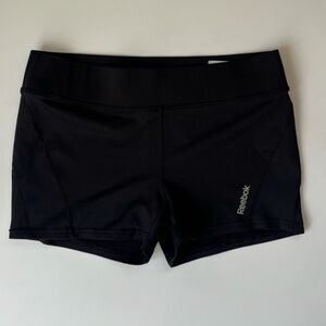 Reebok Speedwick Micro Mini Bike Shorts Black Size M